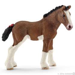 Schleich 13810 Źrebię rasy Clydesdale (GXP-527115) - 2