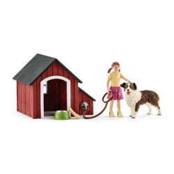 Schleich 42376 buda dla psa z akcesoriami (SLH 42376) - 1