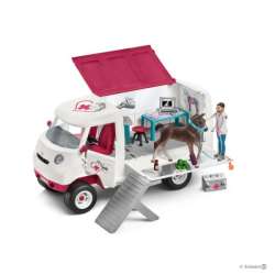 Schleich 42370 Mobilna lecznica dla zwierz +źreb. hanowe (SLH 42370) - 1