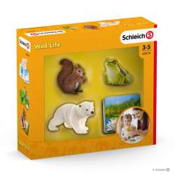 Schleich 42474 Figurki + karty -zwierzęta dzikie (SLH 42474) - 2