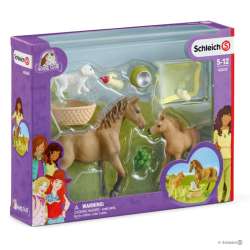 Schleich 42432 Zestaw piel Quarter +źrebię (SLH 42432) - 2