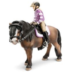 SCHLEICH ZESTAW JEŹDZIECKI 42039 (bez konia) (GXP-513394) - 1