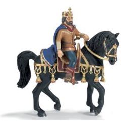 SCHLEICH KRÓL NA KONIU (70049) - 1